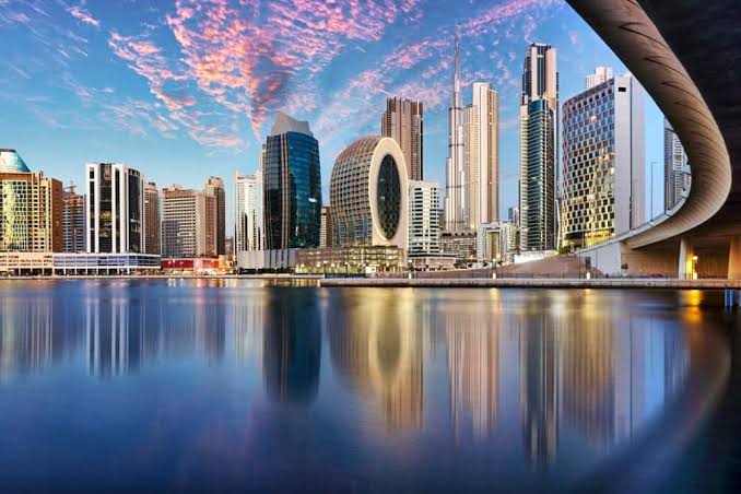 Dubai Skyscraper Marina